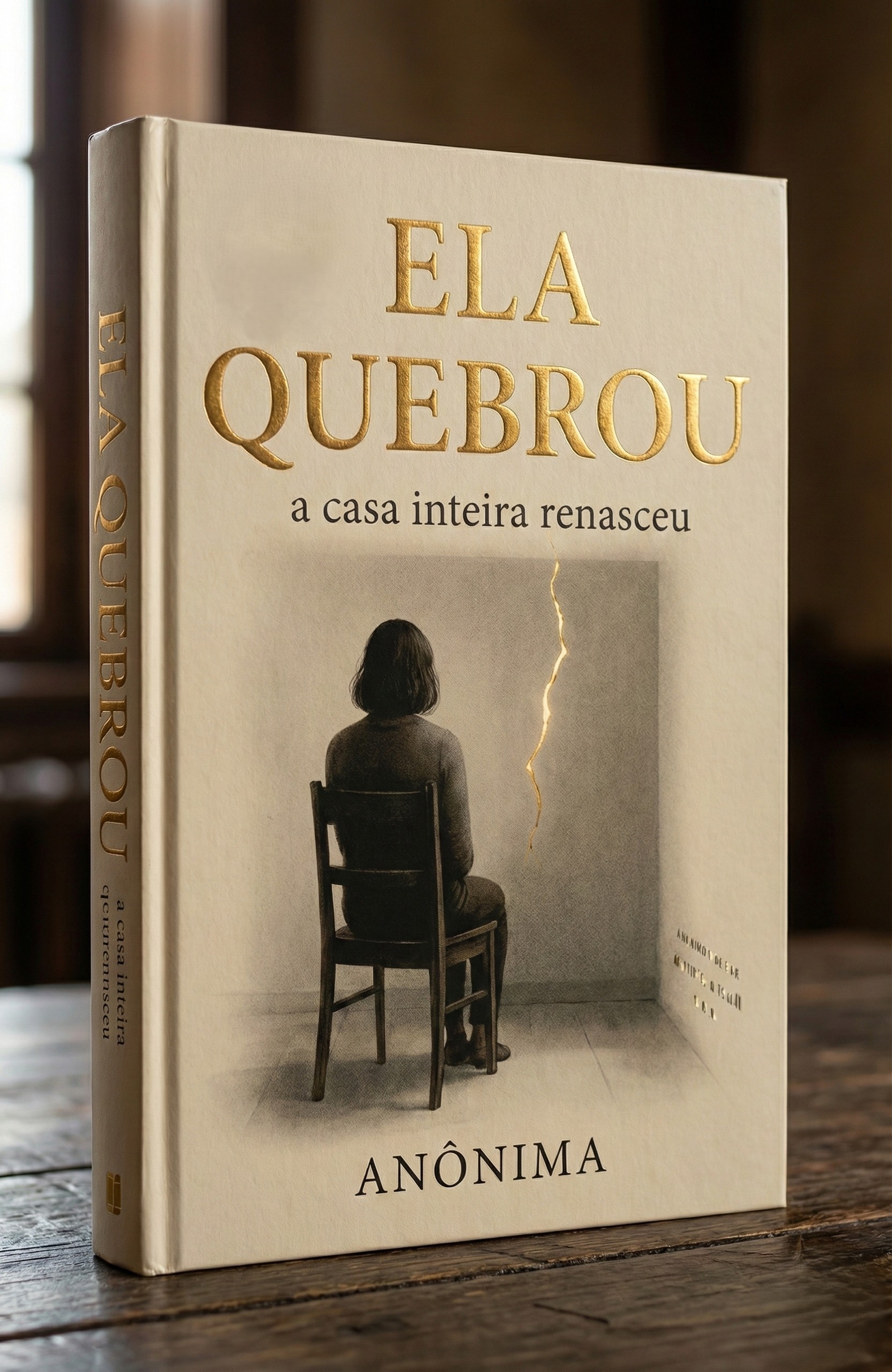 Capa do livro Ela Quebrou